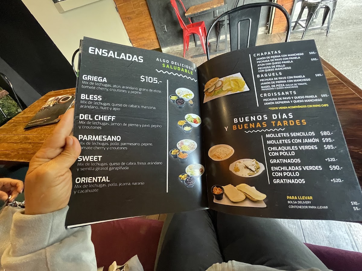 Bless Coffee Educación Menu - Image 5